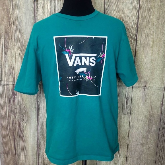 Vans Other - Vans Tee Shirt Bous Sz XL Green